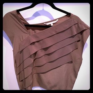 SOLD - Army green asymmetrical cut top
